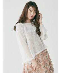 dazzlin | ティニーワッフルカットトップス(Tシャツ/カットソー)