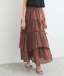 VIS（ビス）の「ボイルティアードスカート（スカート）」