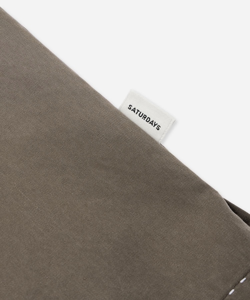 Saturdays NYC(サタデーズ ニューヨークシティ )の「Canty Stitch Color Shirt(シャツ/ブラウス・レディース・ブラック/オリーブ・L/M/S/XL)」の14枚目の写真