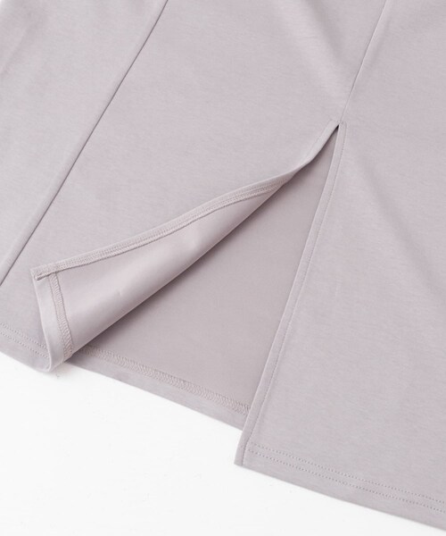 SENSE OF PLACE by URBAN RESEARCH（センスオブプレイスバイアーバンリサーチ）の「ZIPVネックカットワンピース（ワンピース・レディース・GRAY/BLACK/BEIGE・COMPACT/one）」の19枚目の写真