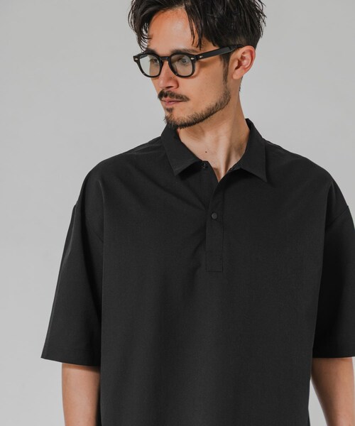 URBAN RESEARCH(アーバンリサーチ)の「『洗濯可/防シワ/撥水』COOL DOTS ポロシャツ(ポロシャツ・メンズ・BLACK/CHARCOAL/NAVY・M/L)」の5枚目の写真