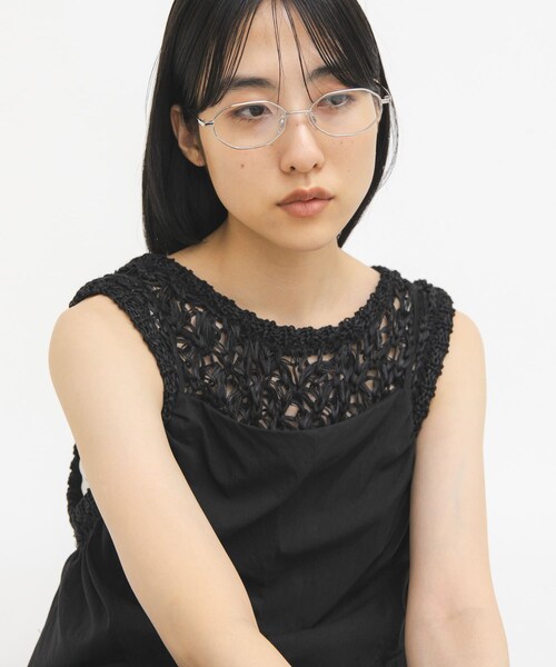 KBF（ケイビーエフ）の「メタルフレームサングラス（メガネ・レディース・BROWN/CLEAR・One）」の14枚目の写真