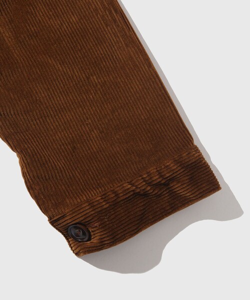 ADAM ET ROPE'（アダムエロペ）の「【Mister Freedom/ミスターフリーダム】Mattock CAMPUS BLOUSE BROWN CORDUROY（その他アウター・メンズ・ダークブラウン・40/42）」の7枚目の写真