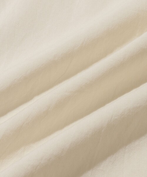 ADAM ET ROPE'(アダムエロペ)の「【blurhms/ブラームス】Silk-Co Voile Military Shirt(シャツ/ブラウス・メンズ・チャコール/ホワイト系・2/3/4)」の18枚目の写真