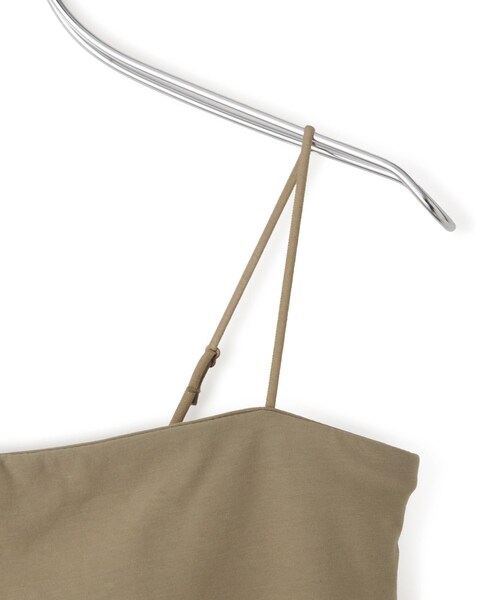 ADAM ET ROPE'（アダムエロペ）の「【OUR WACOAL×ADAM ET ROPE'】コットン混カップインベアトップキャミソール（キャミソール・レディース・ブラック/ホワイト/オリーブ・L/M/S）」の22枚目の写真