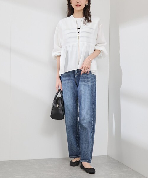 ROPE' PICNIC(ロペピクニック)の「【AIRina/エアリーナ】軽くてやわらかいシアーグリッターバレエシューズ(バレエシューズ・レディース・ブラック/キナリ・L/M/S)」の21枚目の写真