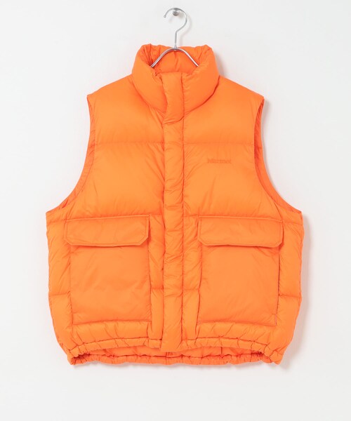 URBAN RESEARCH DOORS（アーバンリサーチドアーズ）の「『別注』Marmot×DOORS　DOWN VEST（その他アウター・レディース・BLACK/SAGE/ORANGE・One）」の19枚目の写真
