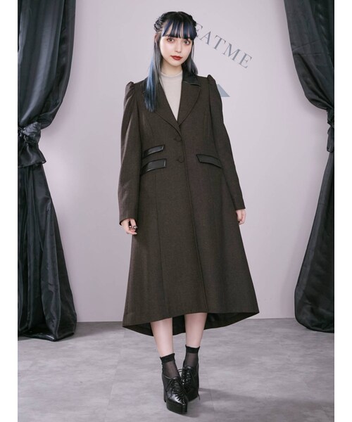 EATME（イートミー）の「テーラードコート（その他アウター・レディース・グレー/ブラック/ブラウン・S/M）」の22枚目の写真