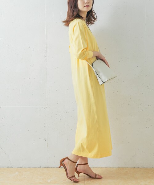 URBAN RESEARCH ROSSO（アーバンリサーチロッソ）の「GICIPI　AMETISTA（ワンピース・レディース・DESERTO/GIRASOLE・-）」の15枚目の写真