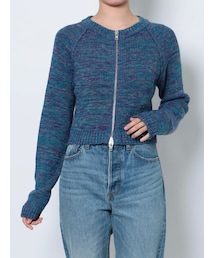 jouetie | ダブルZIPカーデトップス(カーディガン/ボレロ)