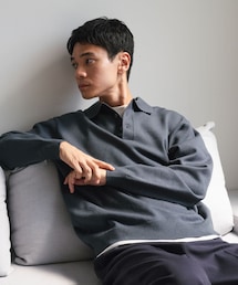 URBAN RESEARCH DOORS | 『XLサイズ/WEB限定/仁村紗和さん着用』『UR TECH 200日ニット』 ポロシャツ(ポロシャツ)