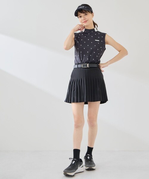 ROPE'(ロペ)の「ライン使いプリーツスカート/撥水(スカート・レディース・ブラック/ホワイト/ネイビー・L/M/S)」の14枚目の写真
