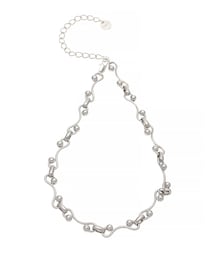 EMODA | ボールウェーブチェーンネックレス(ピアス（両耳用）)