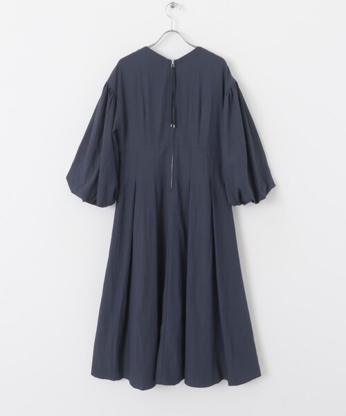 URBAN RESEARCH ROSSO（アーバンリサーチロッソ）の「ボリュームスリーブタックワンピース（ワンピース・レディース・NAVY/LIME・FREE）」の15枚目の写真