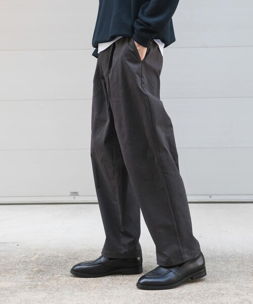 URBAN RESEARCH DOORS(アーバンリサーチドアーズ)の「ウェビングベルトチノパンツ(その他パンツ・メンズ・BLACK/CHARCOAL/MOCHA/OLIVE・S/M/L)」の20枚目の写真