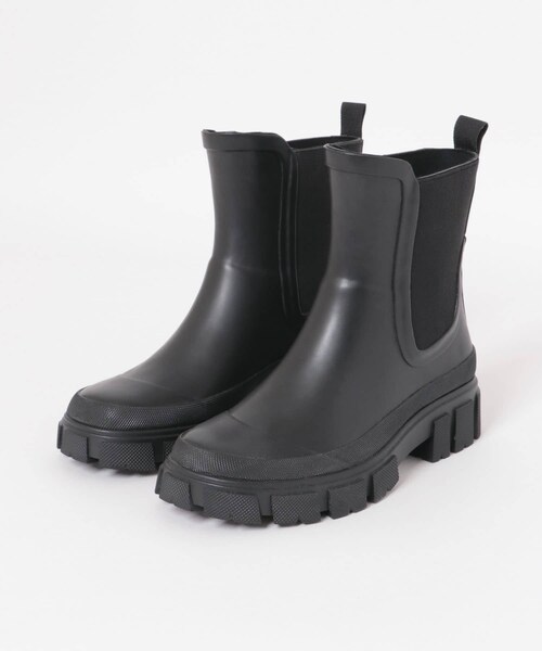RODE SKO（ロデスコ）の「厚底サイドゴアラバーブーツ（レインシューズ・レディース・BLACK・36/37/38）」の14枚目の写真