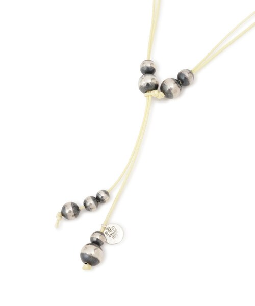 ADAM ET ROPE'(アダムエロペ)の「【J'aDoRe・店舗限定】【ERICKA NICOLAS BEGAY】コード×シルバーボールネックレス(ネックレス・レディース・その他・F)」の14枚目の写真