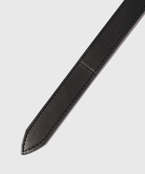 ADAM ET ROPE'（アダムエロペ）の「【CCU/シーシーユー】SLID BUCKLE BELT GUIDI（ベルト・メンズ・ブラック・F）」の6枚目の写真