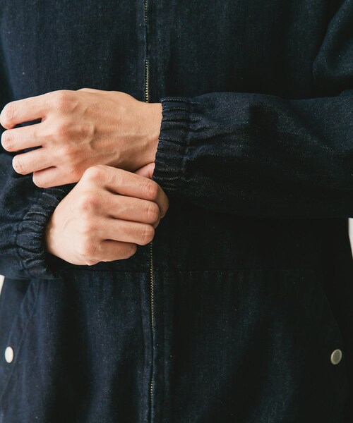 URBAN RESEARCH DOORS(アーバンリサーチドアーズ)の「Denim Zip Blouson(デニムジャケット・メンズ・INDIGO/ONE WASH・M/L/XL)」の21枚目の写真