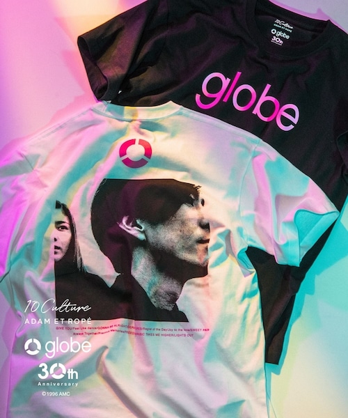 ADAM ET ROPE'(アダムエロペ)の「【globe × 10Culture for ADAM ET ROPE'】globe TEE(Tシャツ/カットソー・メンズ・ブラック/ホワイト・L/M/XL)」の20枚目の写真