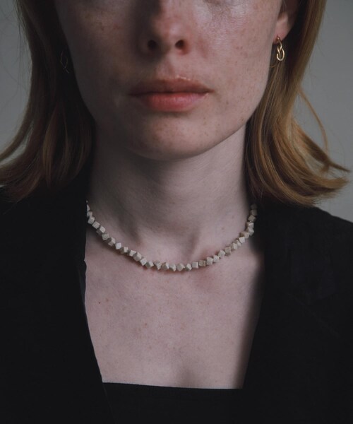 URBAN RESEARCH（アーバンリサーチ）の「decor『デコール』　Riverstone Necklace（ネックレス・レディース・NATURAL・-）」の2枚目の写真