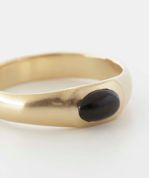 URBAN RESEARCH（アーバンリサーチ）の「onyx ring（リング・レディース・GOLD・3/11/13）」の4枚目の写真