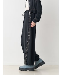jouetie | バレルレッグルーズスタッズパンツ【セットアップ対応】(スウェットパンツ)