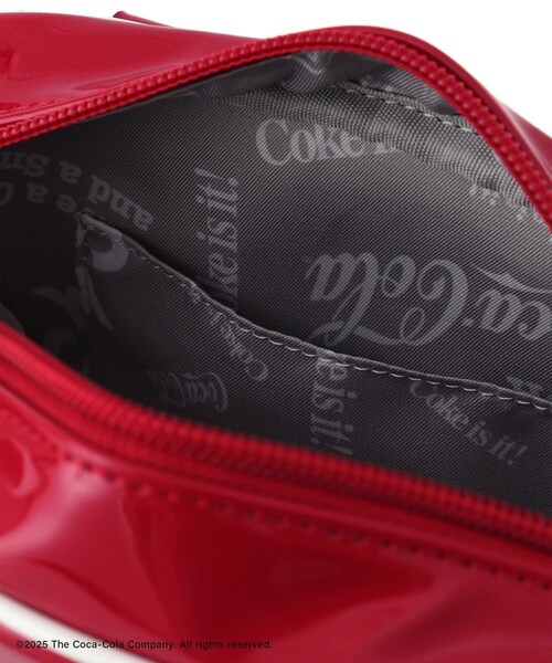 ROPE' PICNIC(ロペピクニック)の「【Coca-Cola】2WAYエナメルミニボストンバッグ(ボストンバッグ・レディース・ライトグリーン/レッド・F)」の15枚目の写真