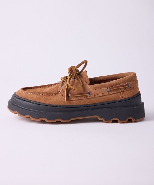 ADAM ET ROPE'（アダムエロペ）の「【CAMPER】Brutus+ BOAT SHOES WMNS（モカシン/デッキシューズ・レディース・キャメル・36/37/38/39）」の5枚目の写真