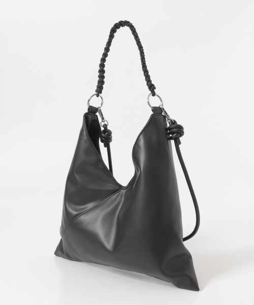 URBAN RESEARCH Sonny Label（アーバンリサーチサニーレーベル）の「トライアングル2WAYバッグ（ハンドバッグ・レディース・Lベージュ/ブラック/ブラウン・One）」の9枚目の写真