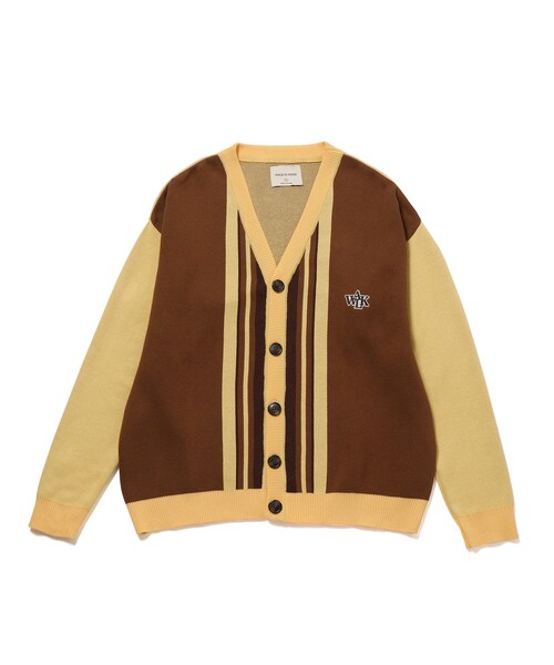 ADAM ET ROPE'(アダムエロペ)の「【WALK IN PARIS/ウォーク イン パリス】Le cardigan dore de papi(カーディガン/ボレロ・メンズ・ベージュ・L/M)」の2枚目の写真