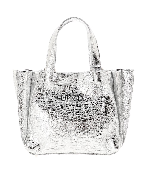 UN3D.（アンスリード）の「ANNIVERSARY ORIGAMI TOTE（ショルダーバッグ・レディース・ブラック/グリーン/ネイビー/パープル/シルバー/ゴールド・F）」の4枚目の写真