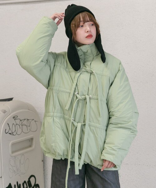 KBF（ケイビーエフ）の「ロングイヤーフラップニットキャップ（ニットキャップ/ビーニー・レディース・RED/BEIGE/BLACK・one）」の10枚目の写真