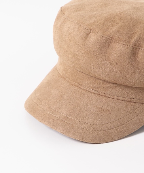 URBAN RESEARCH Sonny Label（アーバンリサーチサニーレーベル）の「スェードマリンキャスケット（キャスケット・レディース・キャメル/ブラック・one）」の8枚目の写真