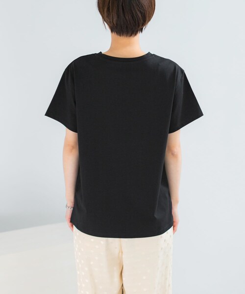 URBAN RESEARCH ROSSO（アーバンリサーチロッソ）の「UVカットアイスコットンカットソー（Tシャツ/カットソー・レディース・OFF/BLACK/MINT GREEN・Free）」の14枚目の写真