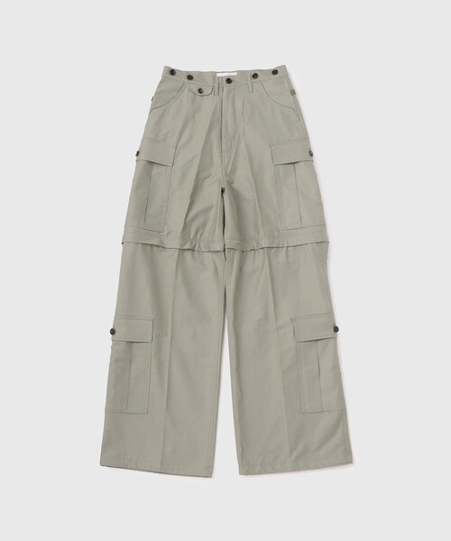 【SUGARHILL/シュガーヒル】ZIP CARGO TROUSERS