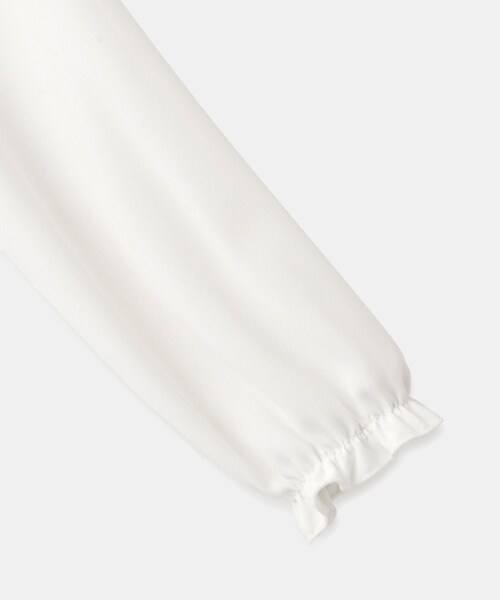 ROPE' PICNIC（ロペピクニック）の「【KIDS/キッズ】丸衿ブラウス/セレモニー対応（シャツ/ブラウス・キッズ・ホワイト・110/120/130/140/150）」の13枚目の写真