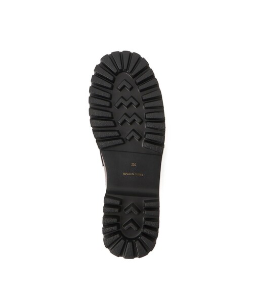 ADAM ET ROPE'(アダムエロペ)の「【サステナブル】ラウンドローファークロッグ(ローファー・レディース・ブラック/ダークブラウン・36.0/37.0/38.0)」の22枚目の写真