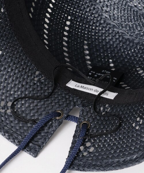 URBAN RESEARCH（アーバンリサーチ）の「La Maison de Lyllis　MARCUS（ハット・レディース・WHITE/NAVY・FREE）」の9枚目の写真