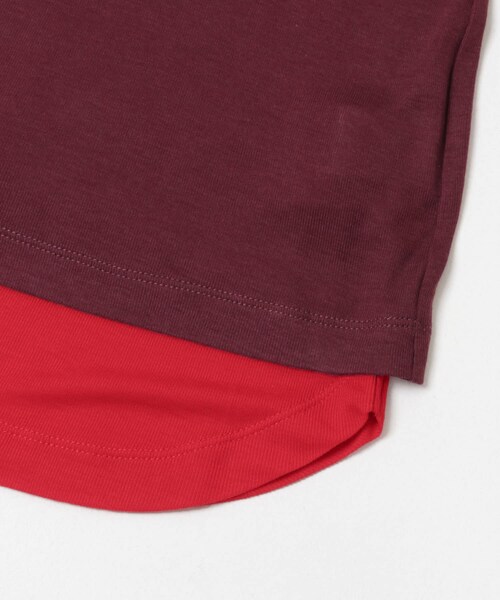 LAATO(ラート)の「layered color tee(Tシャツ/カットソー・レディース・ネズミ/バター/リップ・Free)」の15枚目の写真