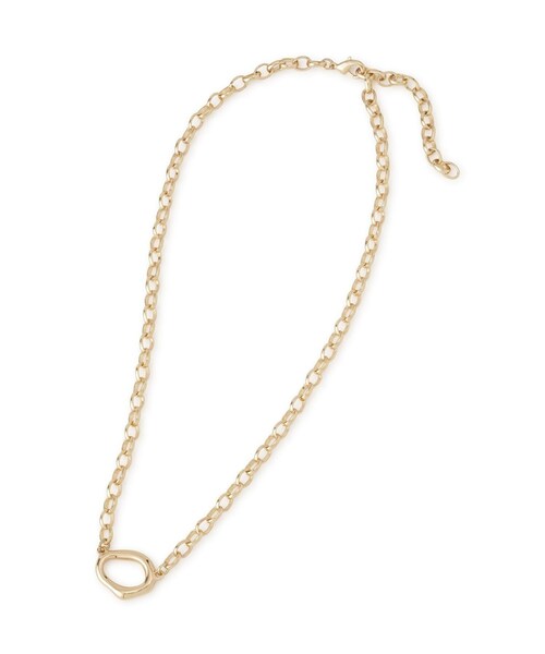 VIS(ビス)の「リングトップチェーンネックレス(ネックレス・レディース・ゴールド/シルバー・F)」の9枚目の写真