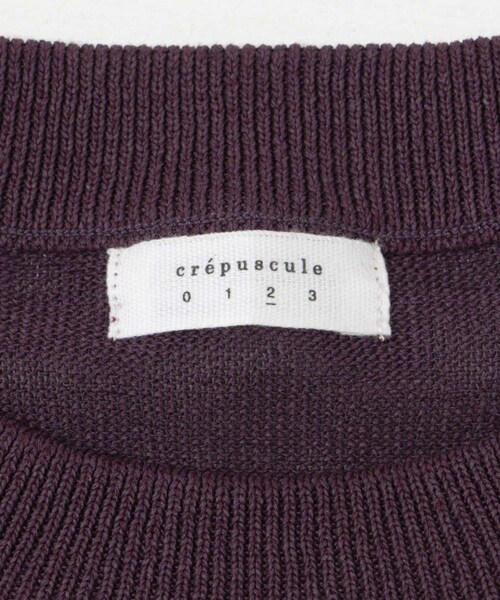 URBAN RESEARCH(アーバンリサーチ)の「『別注』crepuscule×UR Washi Knit Long-Sleeve T-shirts(ニット/セーター・メンズ・Black/D.Purple/Chocolate・1/2)」の19枚目の写真