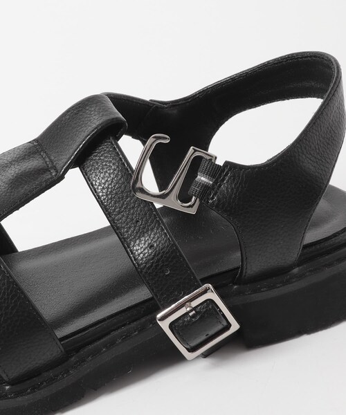 SENSE OF PLACE by URBAN RESEARCH(センスオブプレイスバイアーバンリサーチ)の「トラックソールグルカサンダル(サンダル・メンズ・BLACK/CHARCOAL/BROWN・26.5/27.5)」の9枚目の写真