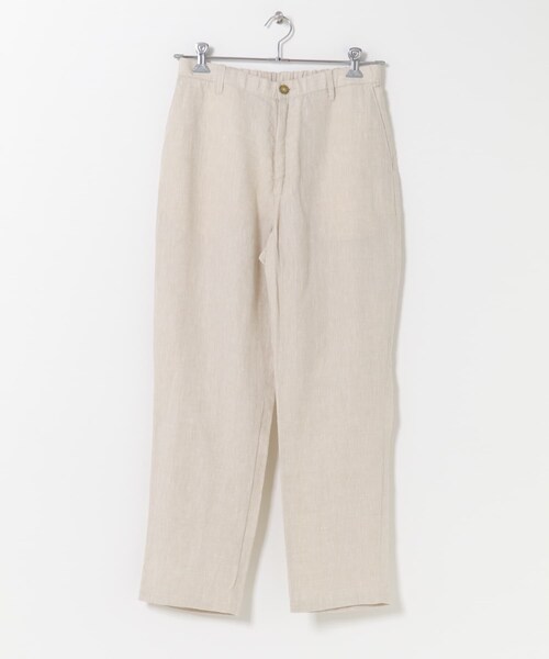 URBAN RESEARCH DOORS（アーバンリサーチドアーズ）の「シルケットリネン イージートラウザー（その他パンツ・メンズ・ECRU/BROWN/INK BLACK・S/M/L）」の4枚目の写真