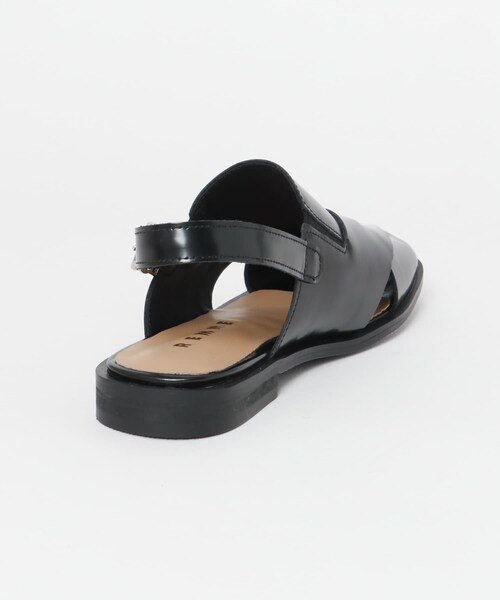 URBAN RESEARCH ROSSO（アーバンリサーチロッソ）の「REMME　バックストラップフラットシューズ（その他シューズ・レディース・NEGRO・36/37/38）」の6枚目の写真