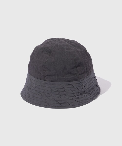 ADAM ET ROPE'(アダムエロペ)の「【KIJIMA TAKAYUKI/キジマ タカユキ】TWISTED BRIM SAILOR HAT(ハット・メンズ・ブラック/チャコール・F)」の3枚目の写真