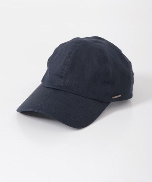 URBAN RESEARCH DOORS（アーバンリサーチドアーズ）の「リネンキャップ（キャップ・レディース・NATURAL/BROWN/NAVY・One）」の13枚目の写真