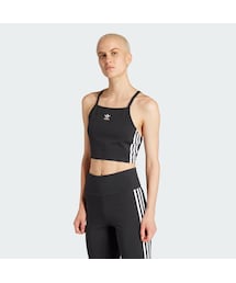 adidas | アディカラー スリーストライプス クロップトップ(Tシャツ/カットソー)