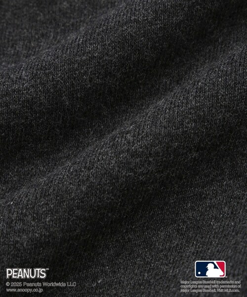 ROPE' PICNIC（ロペピクニック）の「【PEANUTS×MLB COLLECTION by ROPE' PICNIC】オフショルスウェット（スウェット・レディース・チャコール/ライトグレー/ブラウン・F）」の20枚目の写真