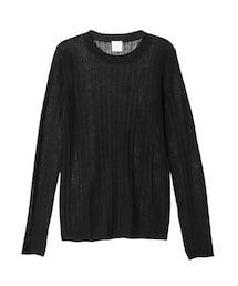 ELENDEEK | SHEER RIB KT(ニット/セーター)